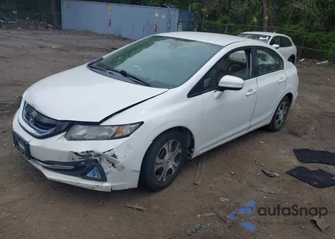 2015 Honda Civic Hybrid из США, поврежденный, VIN 19XFB4F28FE200676